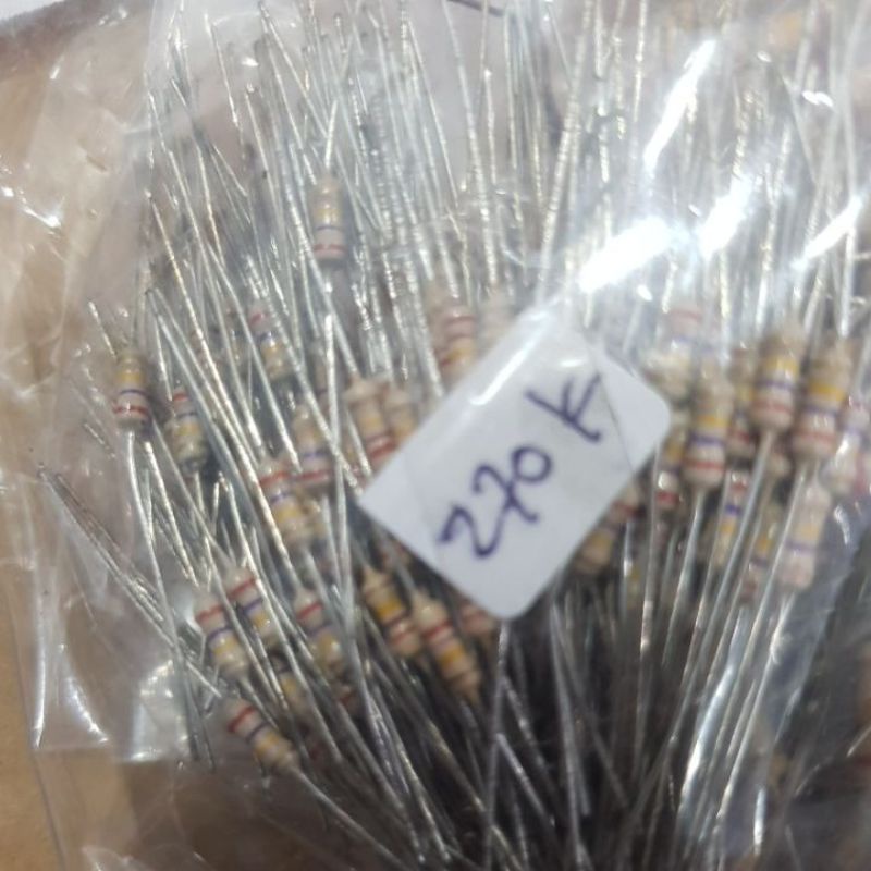 resistor 270k 1/4watt R 270k 1/4 watt