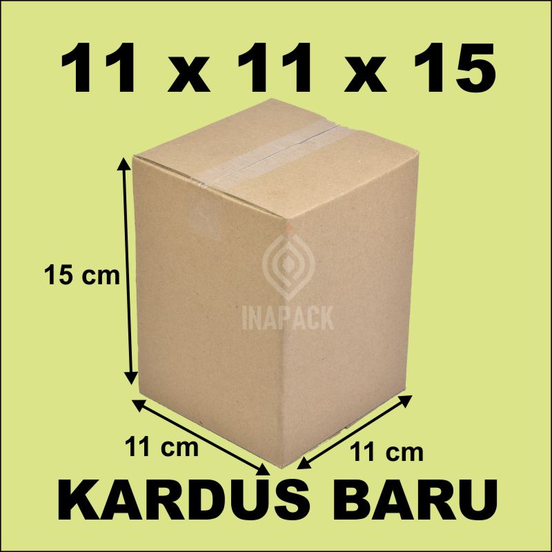 

Kardus Packing Baru 11x11x15 cm. Delivery Box