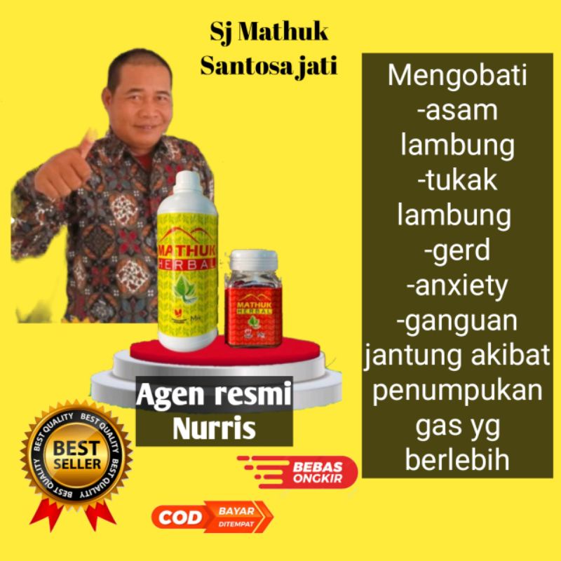 sj mathuk paket 1 liter + kapsul isi 50