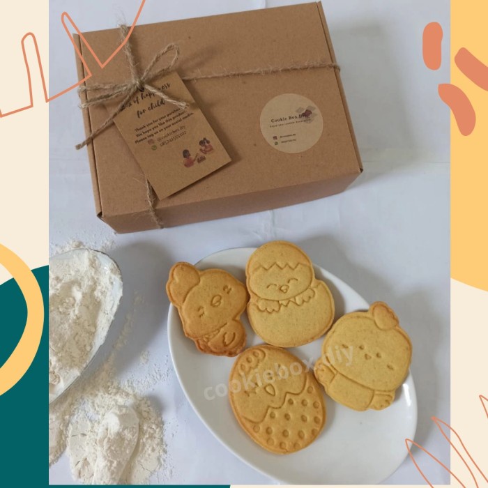 

Terlaris ✨ - DIY Cookies kit Chicken Egg |cookies decoration hampers cookies| 2.1.23