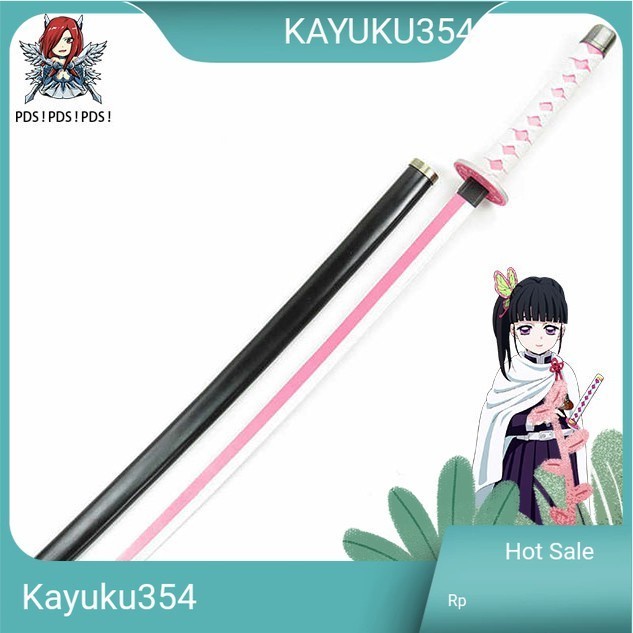 PEDANG NICHIRIN ANIME KIMETSU NO YAIBA DEMON SLAYER KANAO COSPLAY