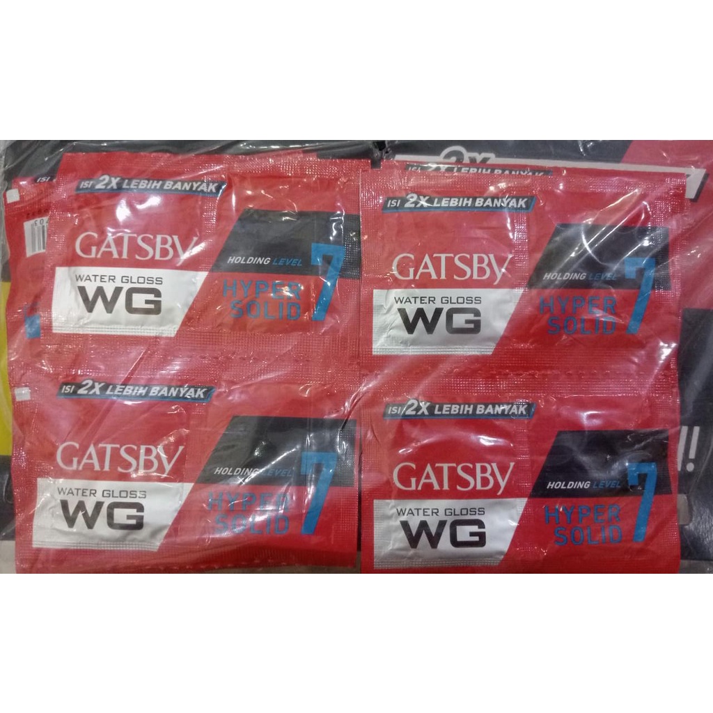 MINYAK RAMBUT GATSBY MERAH ISI 2' X 12 (48 PCS)