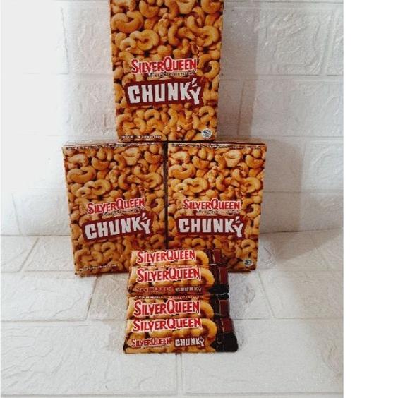 

❉ SILVERQUEEN CHUNKY BAR 33 GRAM 1 box 12 pcs ❄