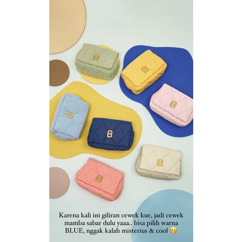 Zoey bag denim Buttonscarves