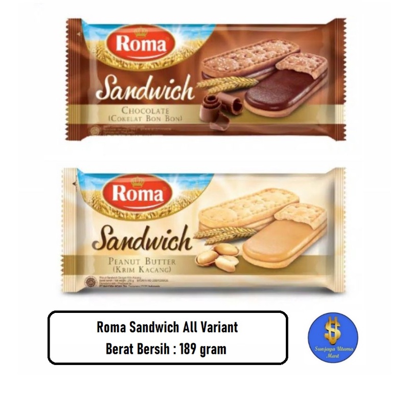 

Biskuit Roma Sandwichi Krim 189gr All Variant-Roma Biscuit Sandwich Creme