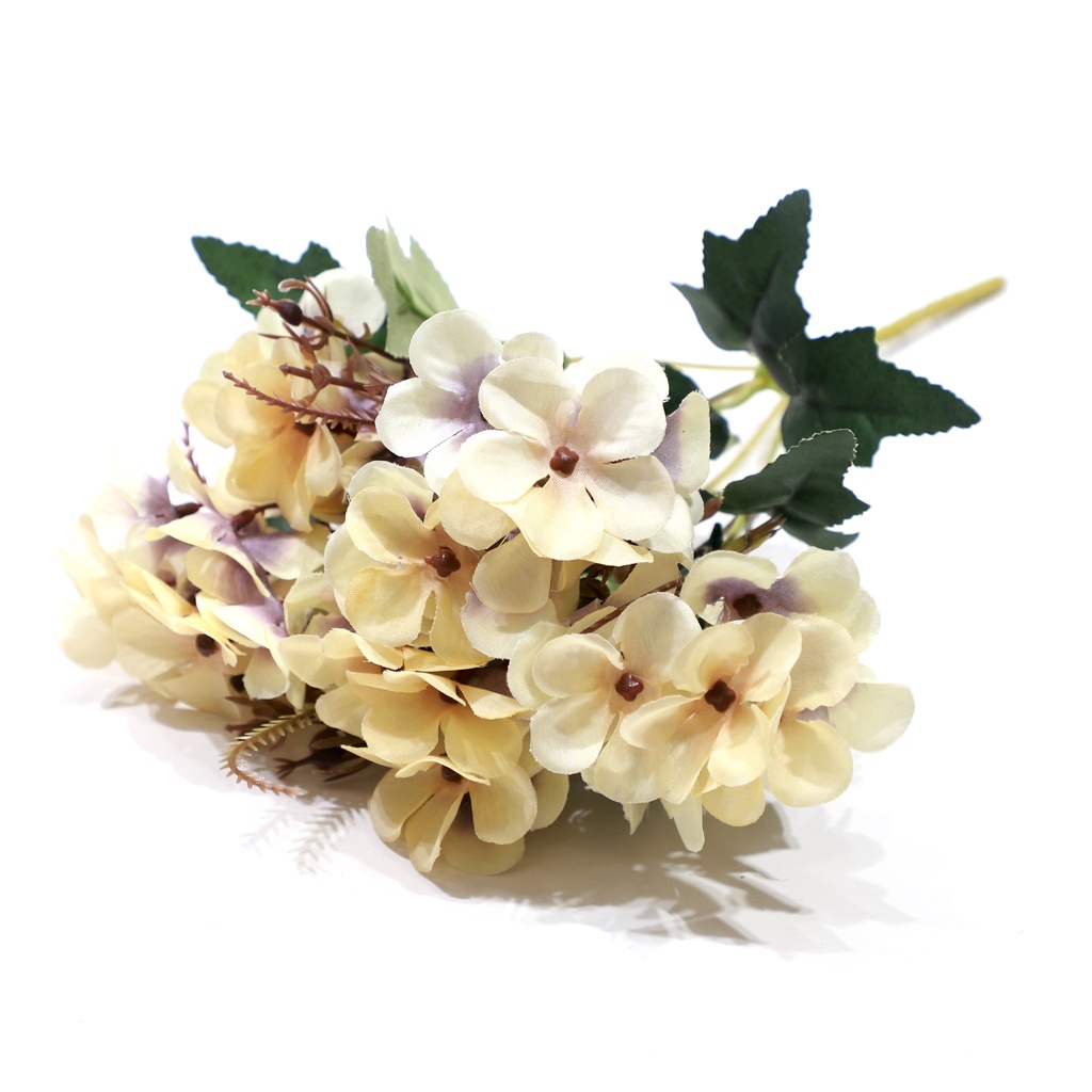 AND / COD / Bunga Hias Hydrangea Fall Season Bunga Tangkai Artificial Flower Cantik Bunga Hias Dekorasi Rumah Murah PBP156