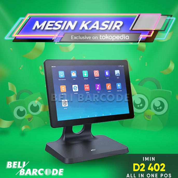PAKET MESIN KASIR ANDROID IMIN ALL SET UNTUK CAFE RESTO - MOKA POS