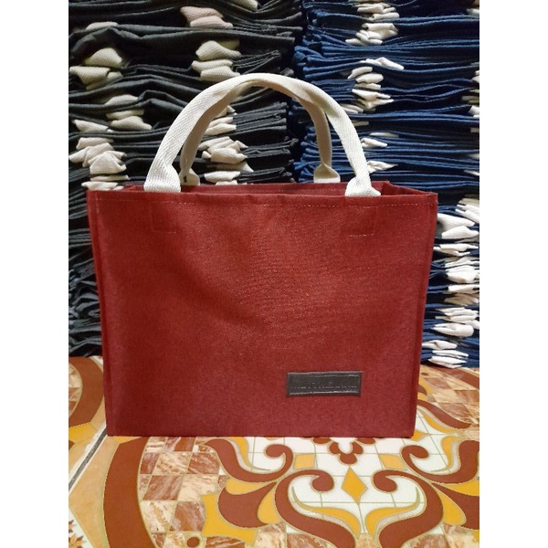 Tas tote bag tas tenteng tas souvenir tas ukuran 20x15x10