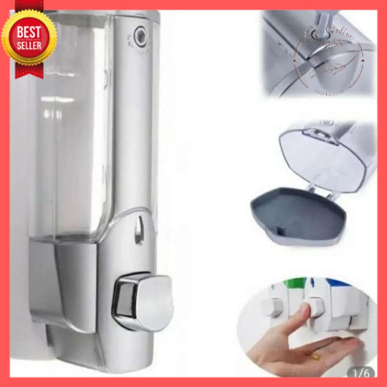 GOS -A303- Tempat Sabun Cair Tabung Single - Dispenser Sabun Cair Single - Hand Soap Key Lock