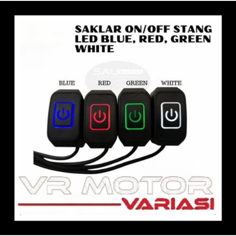 Saklar On Of Universal Saklar Tombol On Off Universal plus kemasan Buat Semua Motor saklar on off st