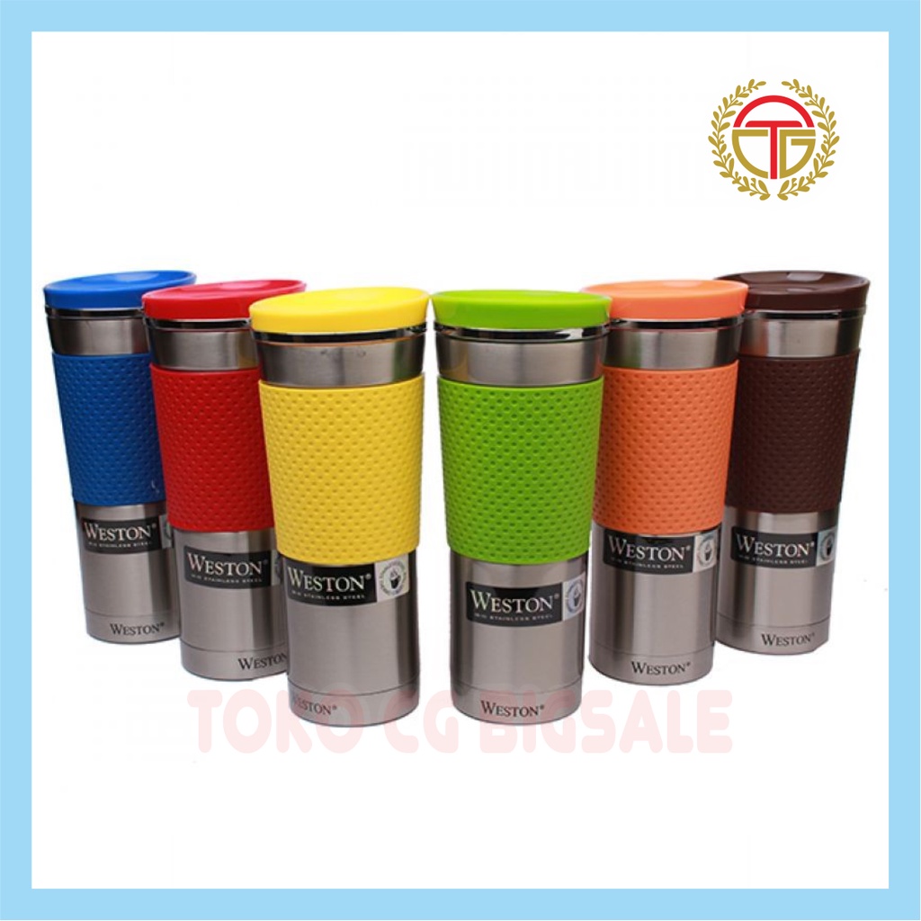 TOKOCGBIGSALE - WESTON CONNIE THERMO MUG STAINLESS STEEL TERMOS MINUM TAHAN PANAS / DINGIN