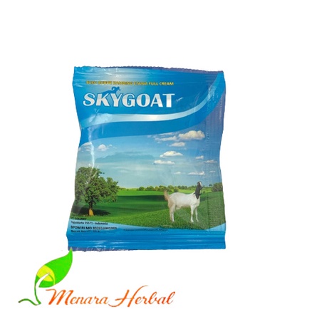 

Skygoat Susu Kambing Etawa Bubuk Full Cream ORIGINAL - Per Sachet 20gram