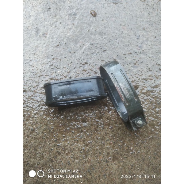 Kleman Plus Karet Sambungan Tutup CVt Keong cvt Mio Sporty ,Mio Smile
