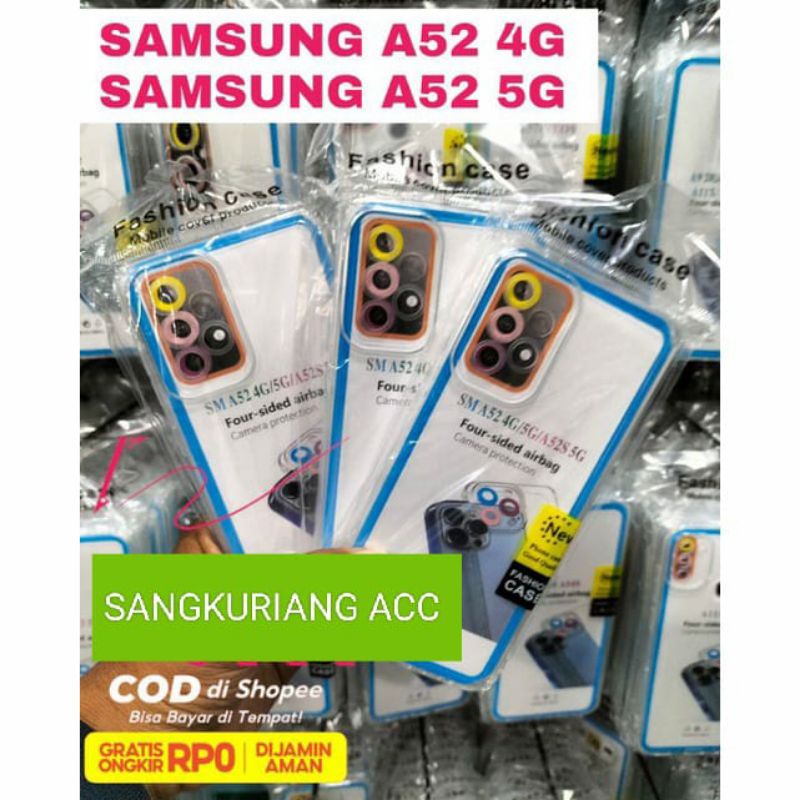 Slicon Softcase Bening Transparan hp Samsung  A52 4G/A52 5G Casing bening