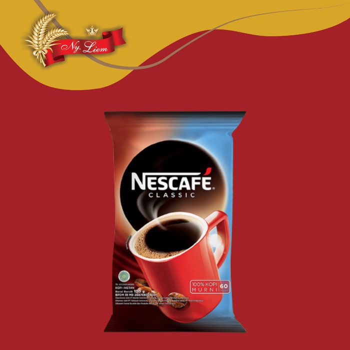 NESCAFE Classic Vending Kopi Bubuk Murni 120 gram