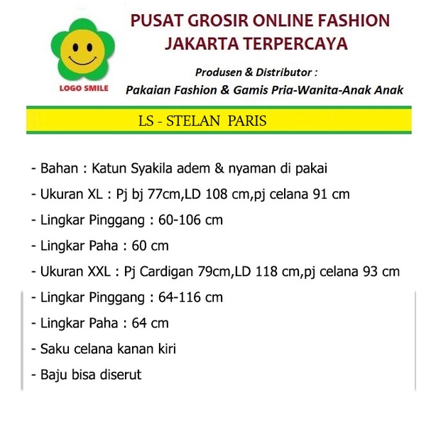 NEW ARRIVAL!! LS 8587-9045 STELAN PARIS Baju Stelan Fashion Wanita Model Terbaru,Terkini,Termurah &amp; Terlaris