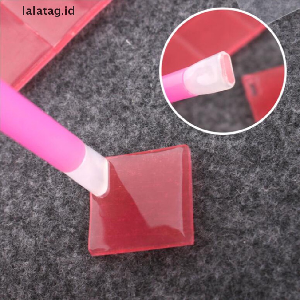 [lalatag] 6pcs 5D Diamond Paing Clay Bor Lumpur DIY Dotg Paing Lem Alat Seni [ID]