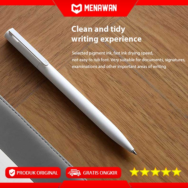 

Xiaomi Neutral Gel Pen Mikuni Ink Gel Japan Pulpen Pena Pack 10 Pcs
