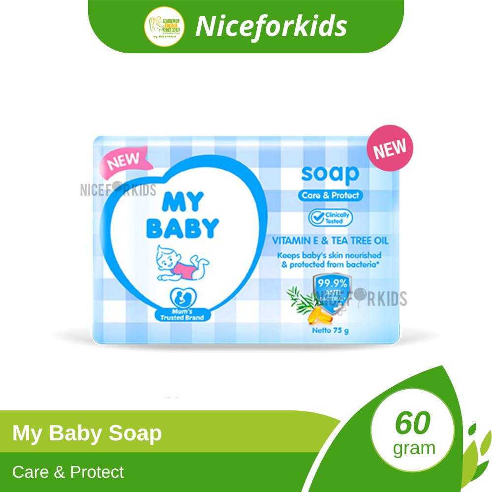 My Baby Soap / Sabun Batang Padat Bayi 60gr