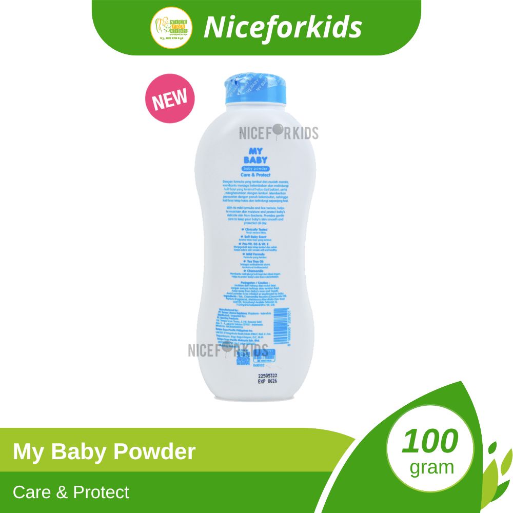 My Baby Powder 100gr / Bedak Tabur Bayi 100gr