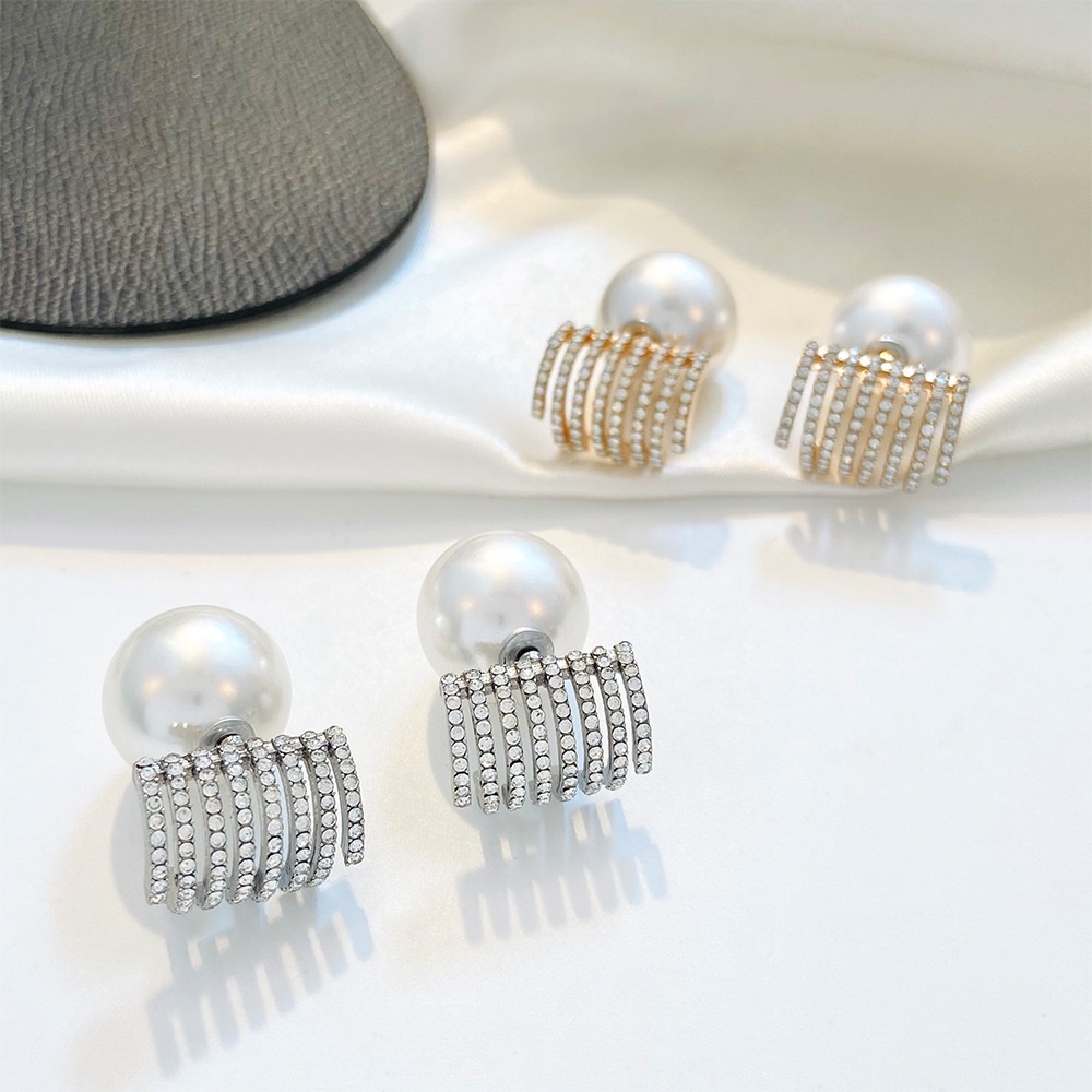 Anting Mutiara Berbentuk Cakar Bertabur Berlian Mewah Anting Mutiara Wanita Antik Yang Dipersonalisasi