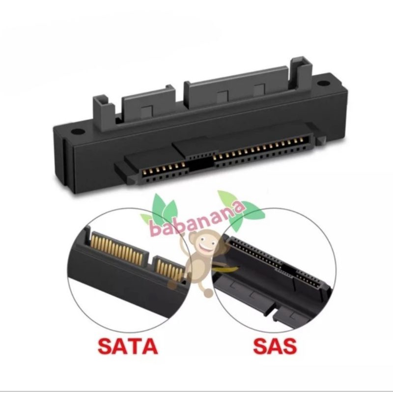 Adapter Sas to sata 90 degree siku hdd ssd server konverter kabel