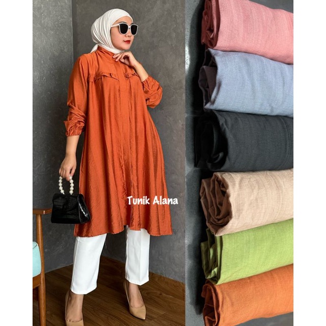 TERLARIS Serian Terbaru Tunik Alana By Winody | Terbaru Tunik Winody Original | Tunik Kekinian Tunik