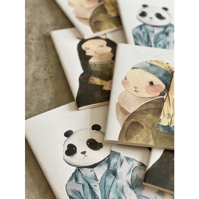 

Famous Painting Illustration Notebook