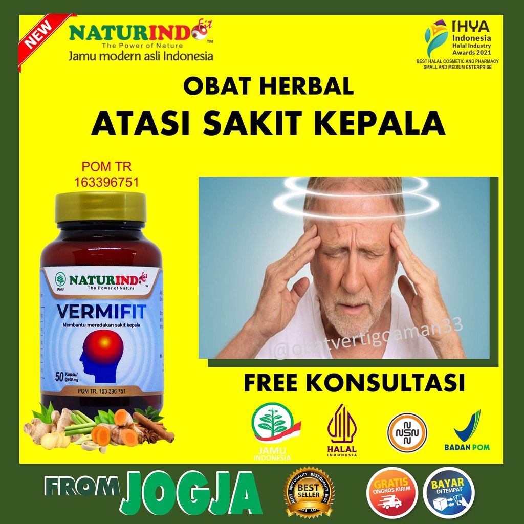 Jual Obat Sakit Kepala Belakang Menahun Herbal Sebelah Cina Vermivit