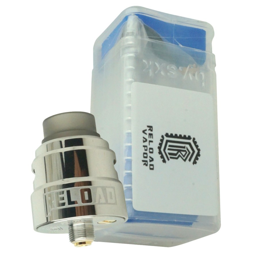 NEW &amp; CLONE ATOMIZER RELOAD S RDA 24MM BY SXK - SILVER