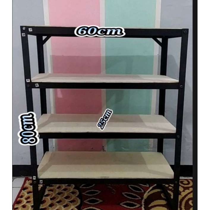 RAK AQUARIUM CHANA,CUPANG 4SUSUN T85,P60,L25