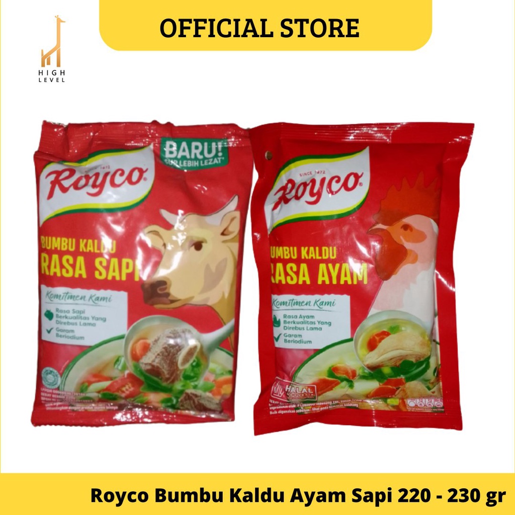 

Royco Bumbu Kaldu Rasa Ayam Sapi 220 gr