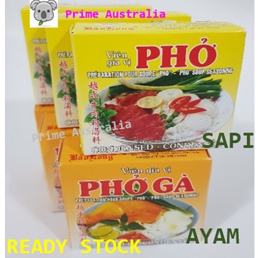 

Bumbu PHO Sapi/ Ayam Kaldu block utk sup asli Vietnam