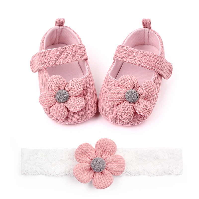 Sepatu Anak Perempuan Flats Anak Cewek 0-18 bulan Prewalker Impor