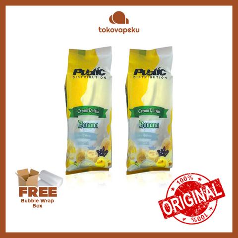 CREAM RAISIN V4 BANANA CREAM RAISIN 60ML by PUBLIC DISTRIBUTION