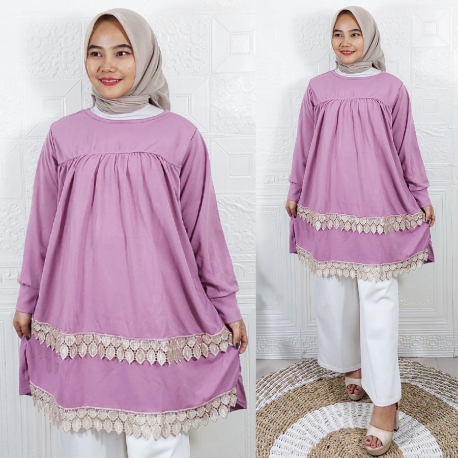 CORLA TERESA RENDA WANITA TUNIK 7199 CARLINA FASHION