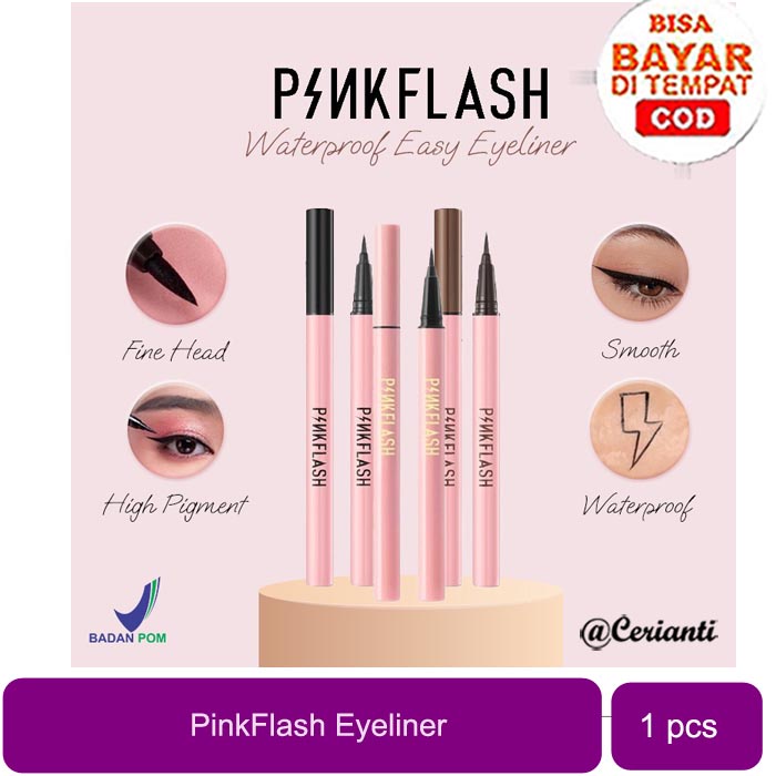 PINKFLASH OhMyLine Liquid Eyeliner Evenly Pigmented Long Lasting Waterproof Black_Cerianti