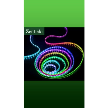 lampu led rgb runing 5050 gerak tanpa modul harga sepakat 1 roll