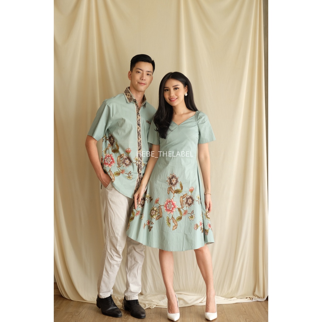 Alsaki Batik  Set Available Couple - (Men short-Aruna-Amia)