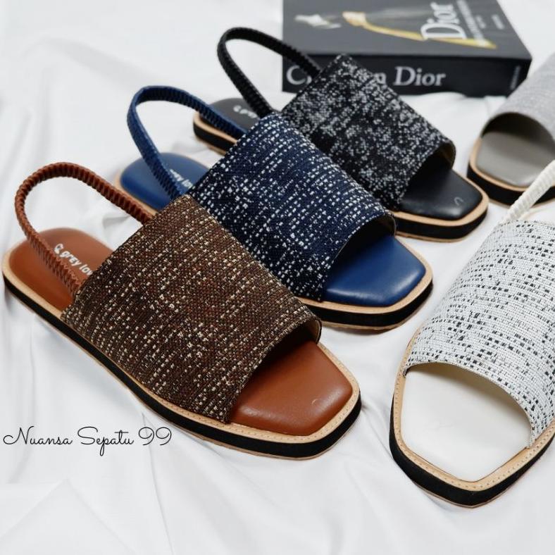 Update SANDAL SPON TALI WANITA NJ 04 ..