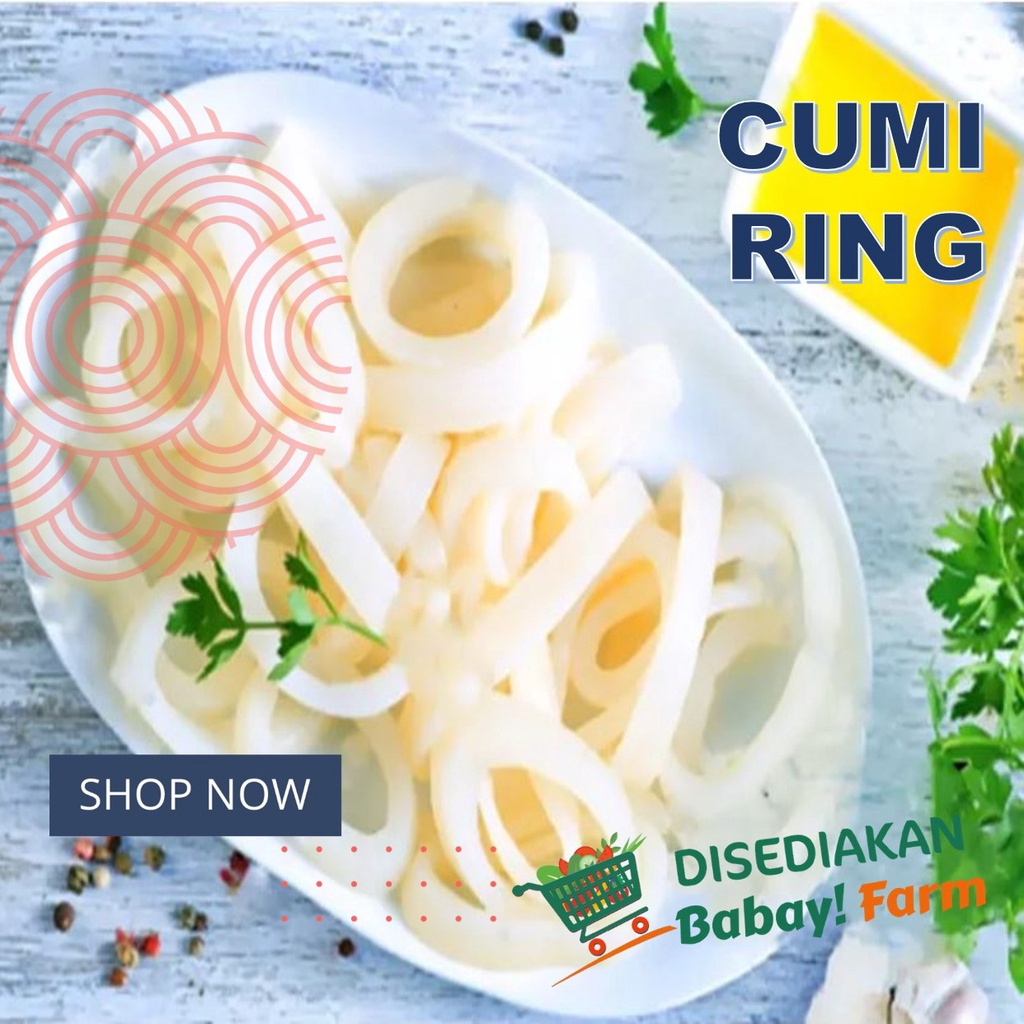 

Cumi Ring 250 500 gram / 1 Kg