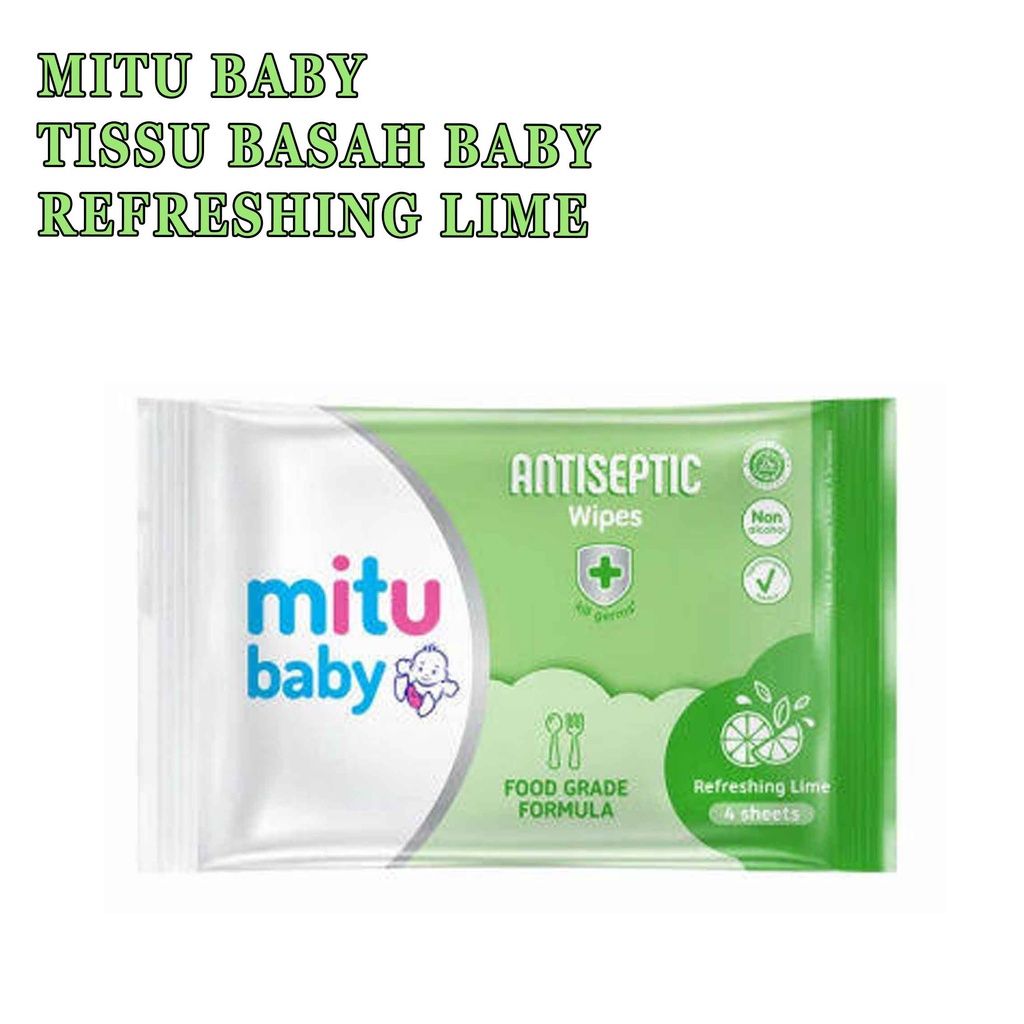 MITTU BABY* TISU BASAH BAYI* TISSU BASAH FRESH &amp; CLEAN