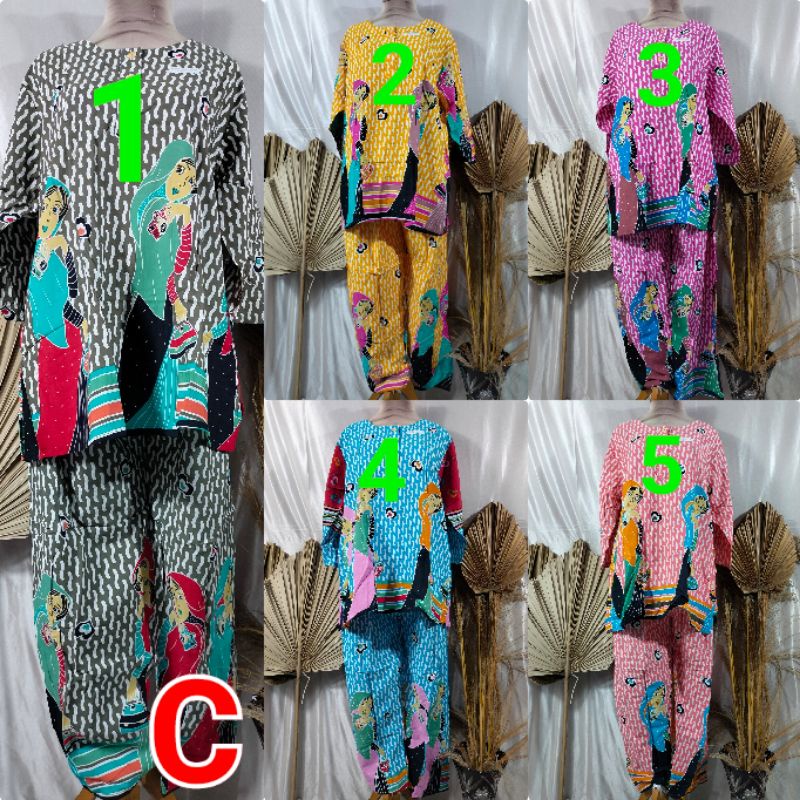 DASTER HAP STELAN CP ASMARA TANGAN 7/8. LD 110 CM