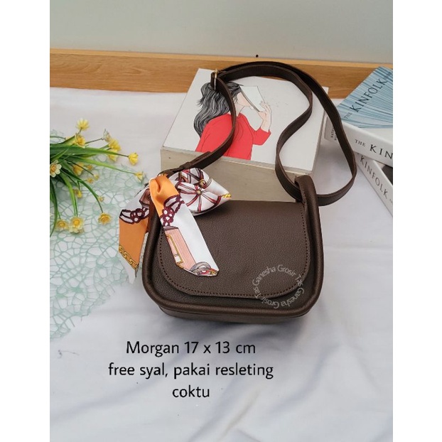 Morgan Slingbag Tas Selempang Dan Bahu Wanita Ala Korea