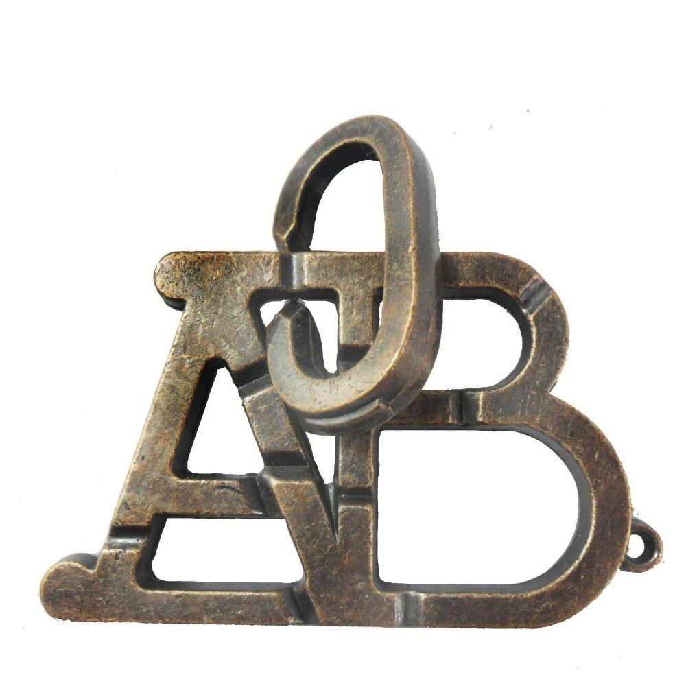 Nickolas1 Mainan Penggoda Otak Logam Hadiah Anak Puzzle Intelijen Tradisional Permainan Kecerdasan Edukasi Belajar Dini Permainan Blok Mainan Puzzle Kawat Logam