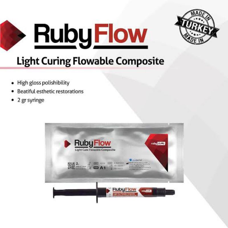 Ruby Flow Composite Shade A1 A2 A3 A3,5