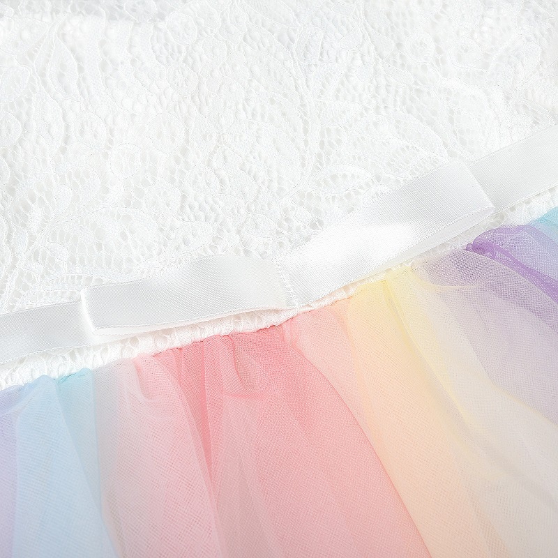 Unicorn Gaun Pesta Ulang Tahun Anak Lengan Panjang Long Dress Pesta Anak Perempuan