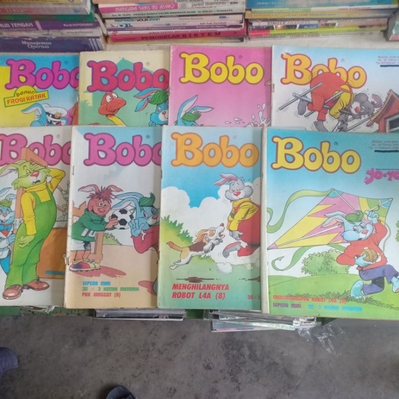 majalah bobo jadul random