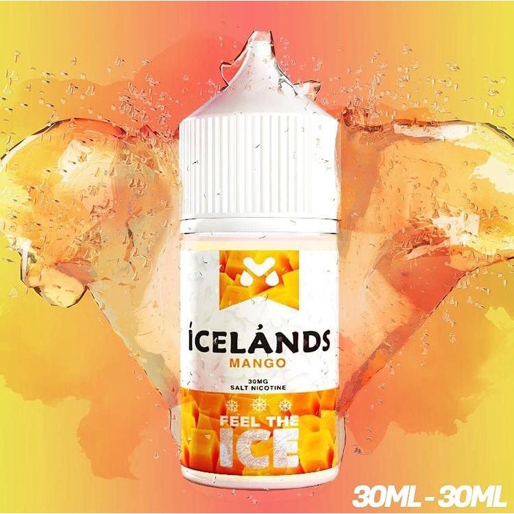 Liquid Saltnic Icelands Mango 30ml | Icelands Mangga 30ml