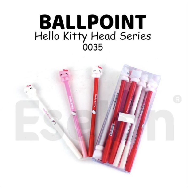 

PULPEN GEL HELLO KITTY | PULPEN GEL FANCY KEPALA HELLOKITTY | PULPEN GEL HELLO KITTY